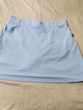 Peter Millar Light Blue Golf Skort